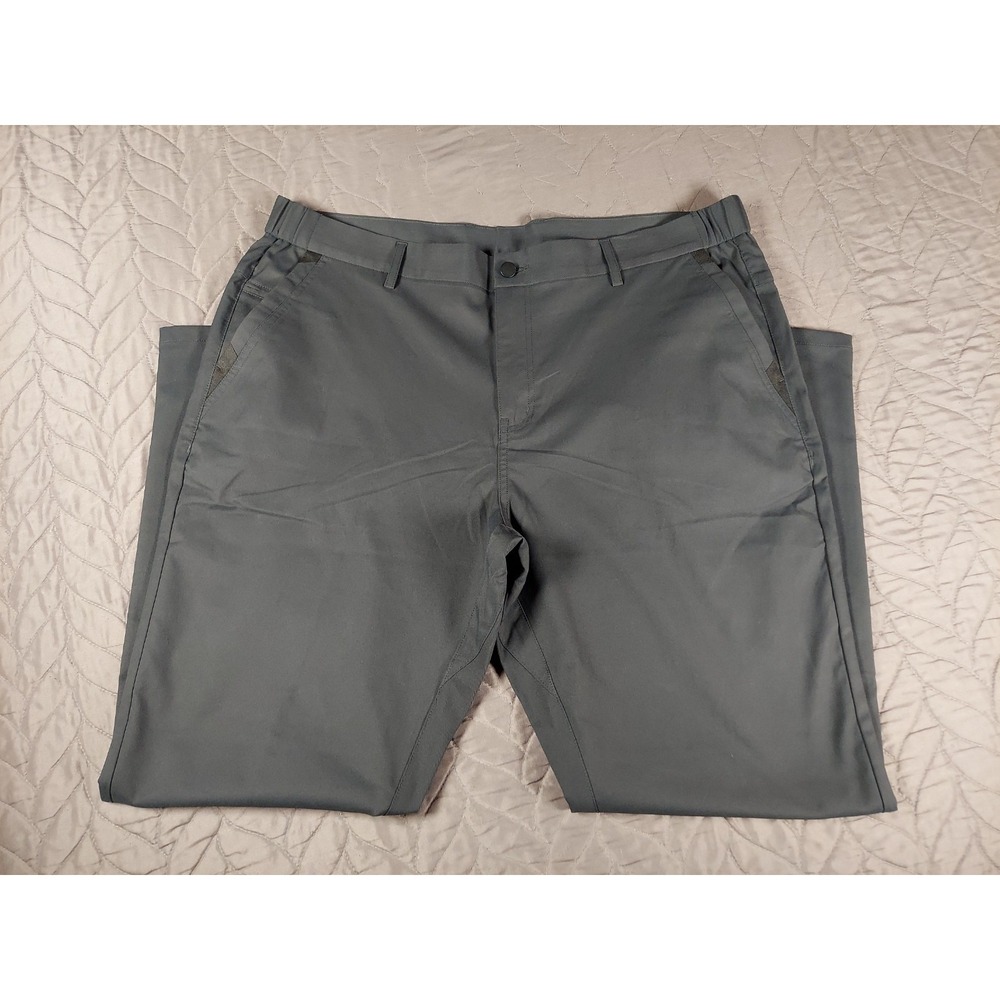 Jack Archer Jetsetter Tech Pants Mens 38x30 Space Black Performance Chino EUC